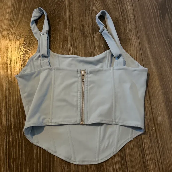 Light blue corset top - Image 2