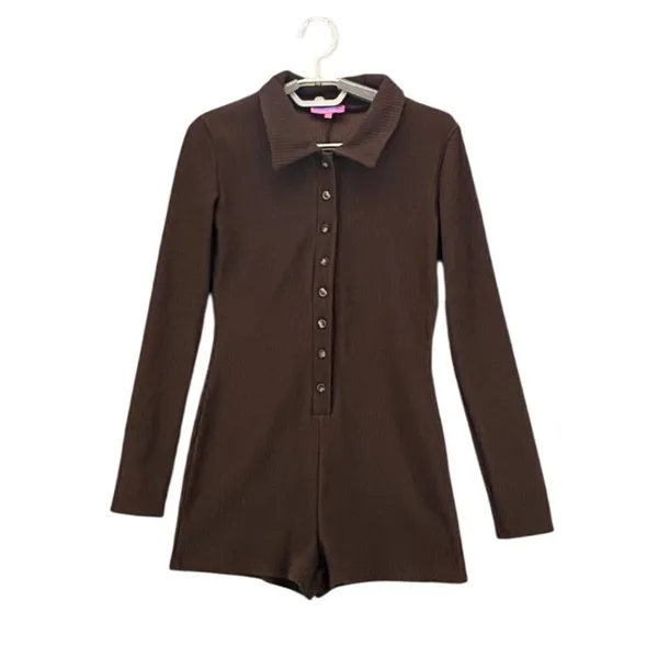 Edikted‎ Romber Medium Playsuit 90s 60s Mod or 90s Boho Revival Y2k Romper - Image 2