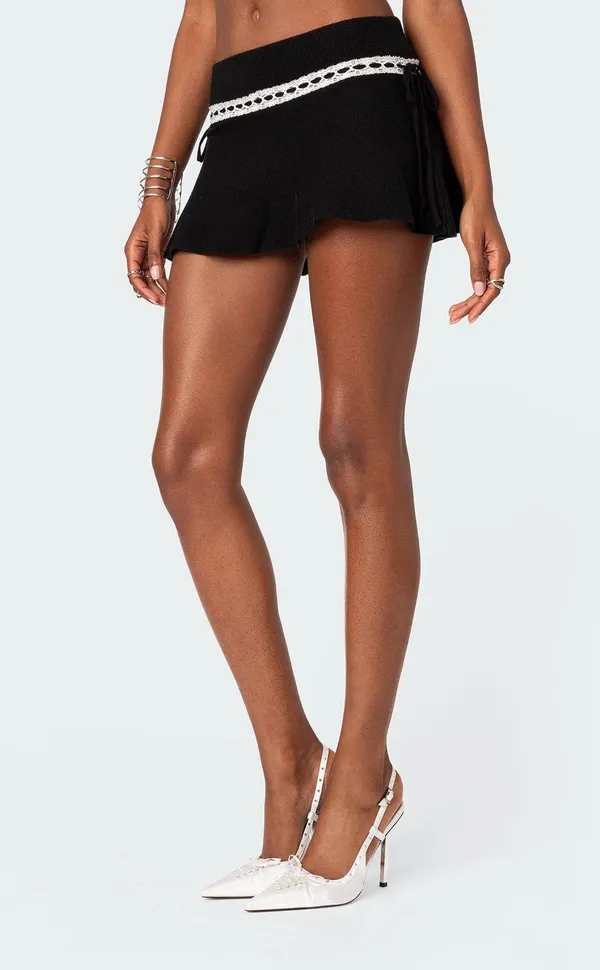 black mini skirt - Image 3