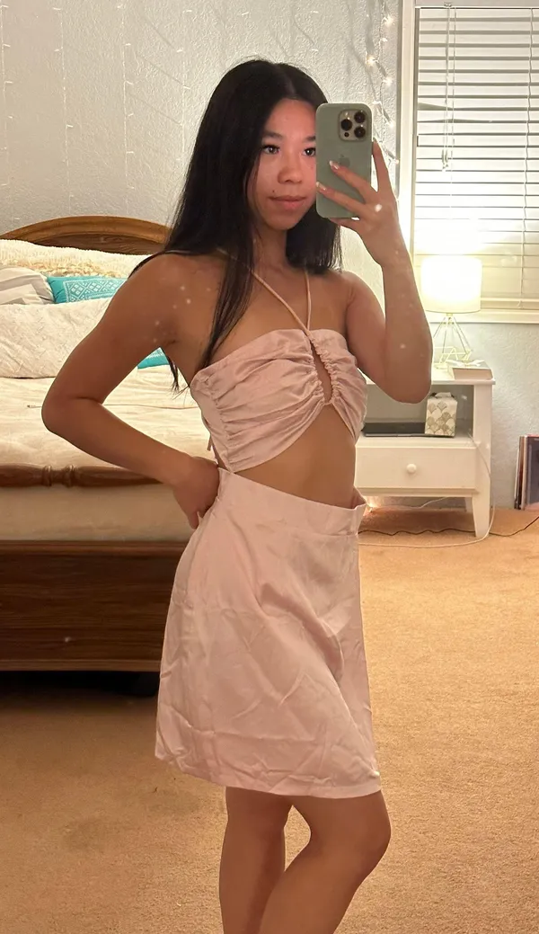 Beginning Boutique Nitsan Dress Pink - Image 6