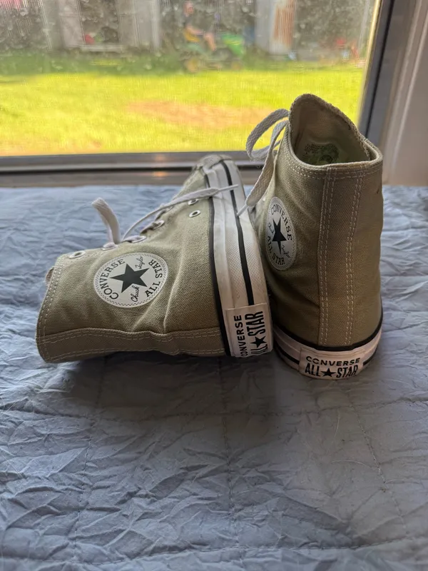 Sage Green Converse High-Top - Image 5