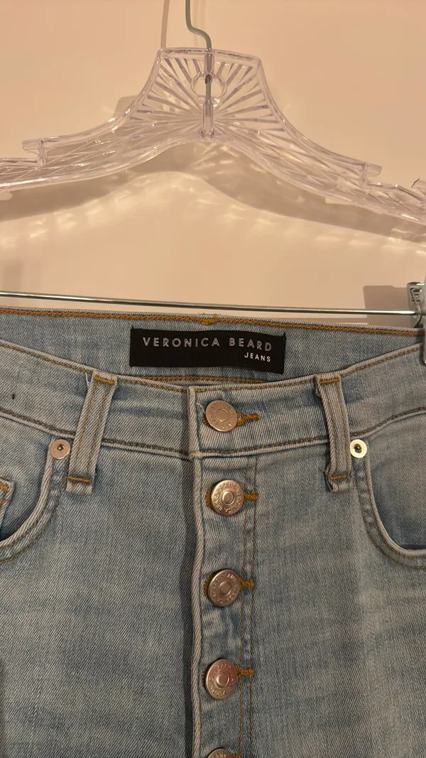 Veronica Beard wide leg jeans - Image 2