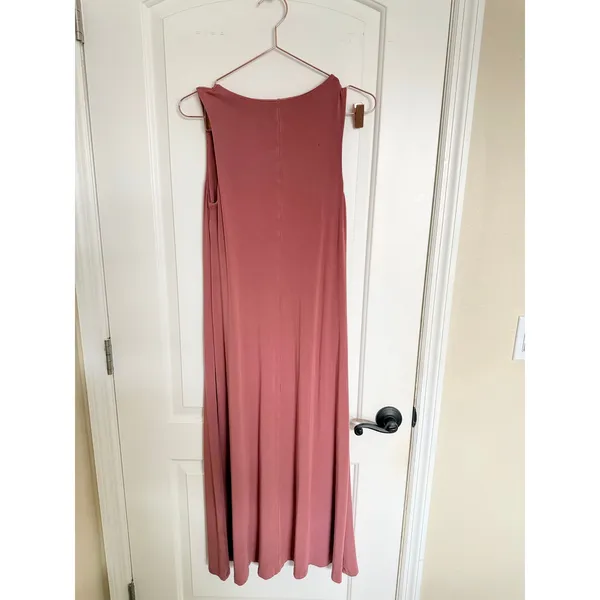 HATCH The Jamie Dress Women‎ Size 2 (M/L) Rose Pink Maternity Sleeveless Maxi - Image 7