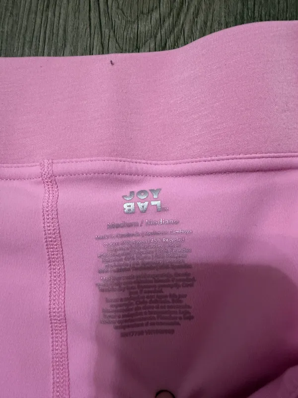 Target Pink Joy Lab mini skirt with white side stripe - Image 3