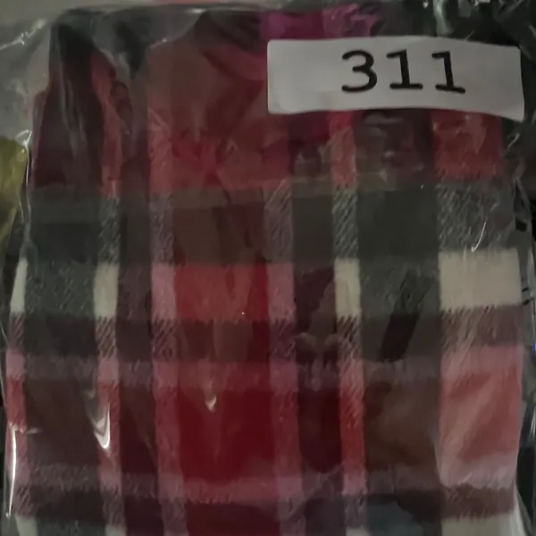 Anne Taylor LOFT Plaid Mini‎ Skirt Women 8 Red Plaid A-Line Lined Side Zip NWOT - Image 8