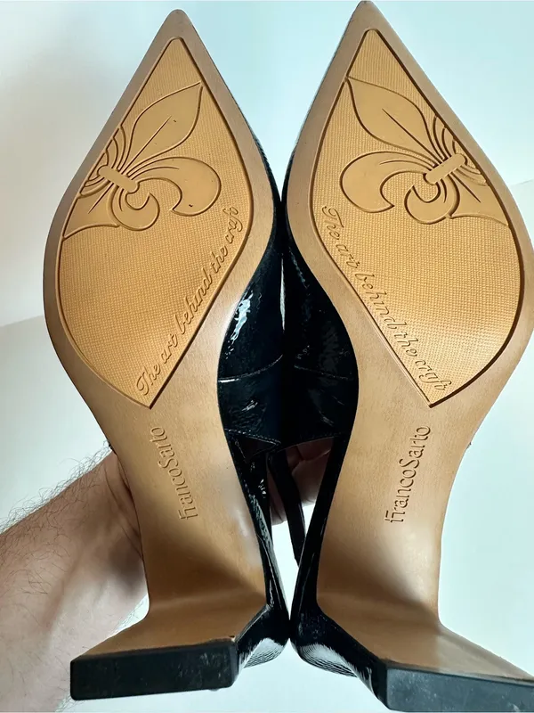 Franco Sarto Women's Averie Pointed Toe Slingback High Heel Pump Size 9.0M - Image 8
