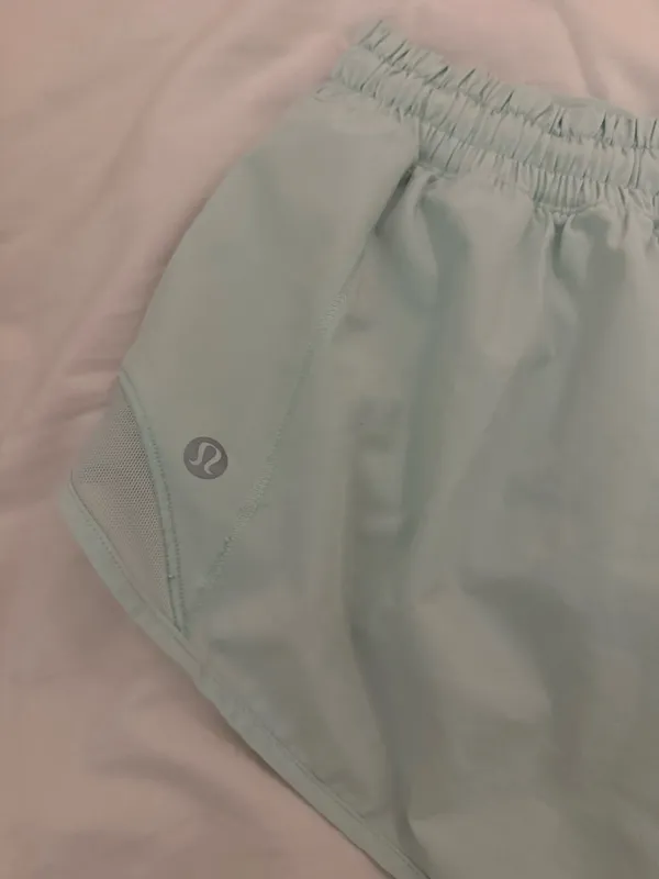 Lululemon Mint Green Hotty Hot Shorts 2.5" - Image 4