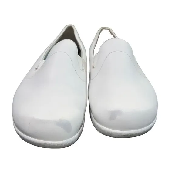 Dansko Women's Slip-On Work Shoes White Size 10.5 Nursing‎ Comfort Loafers - Image 5