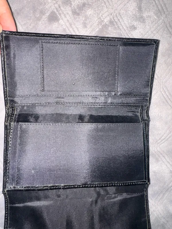 Wilson's Leather Black Leather fold Wallet - Image 4