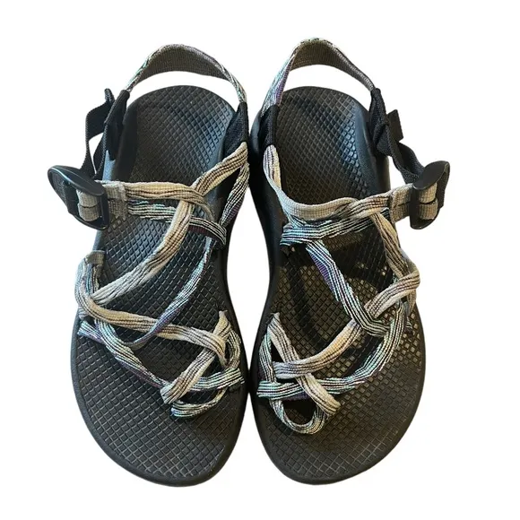Chacos Z/2 Classic Strappy Outdoor Hiking Sandals Women’s Sz 7 Purple Gray - Image 2