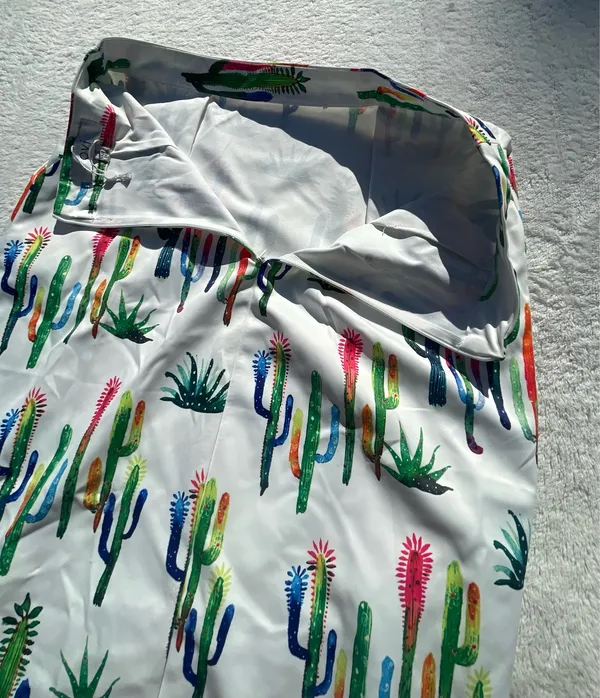 Ovi White Cactus Skirt - Image 8