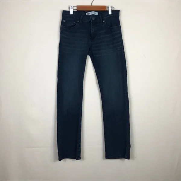 Levi  dark blue slim Jeans - Image 4