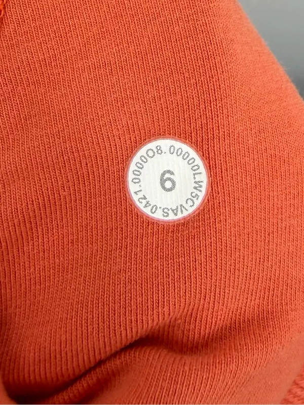 Lululemon Scuba High Rise Jogger Womens 6 Warm Coral Orange Sweatpants - Image 9