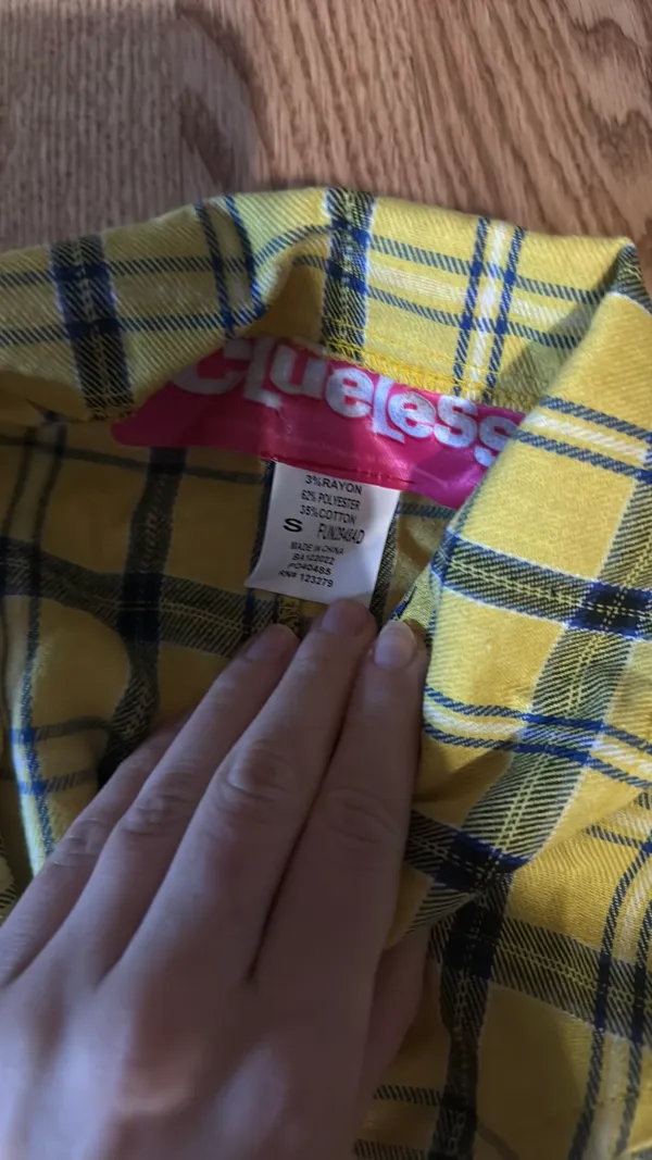 Cher Halloween clueless costume Yellow - Image 3