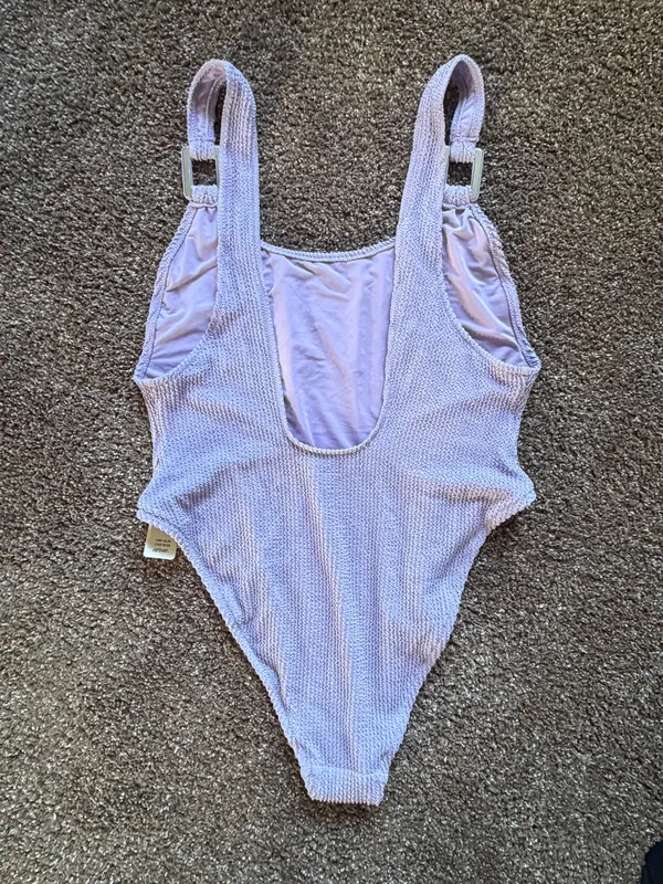 Aerie vibrant lilac one piece swimsuit size XL - Image 2