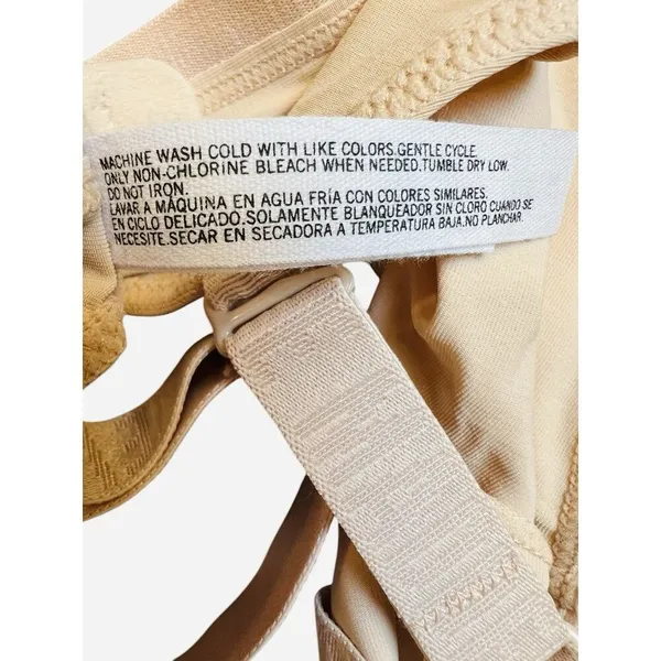 Steve Madden Women's Triangle X-Back Lounge Bra SM12151 Praline Size XL NWT - Image 7