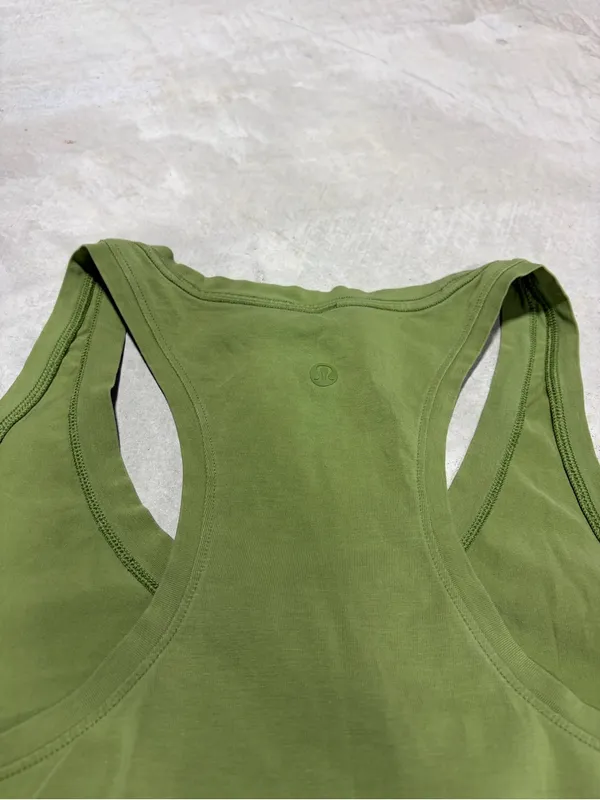 Lululemon Green Racerback Tank Top - Image 4