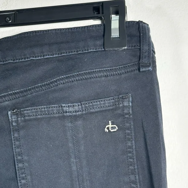 Rag & Bone JEAN Legging Black Plush Skinny Jeans‎ W1503O163 Size 27 - Image 8