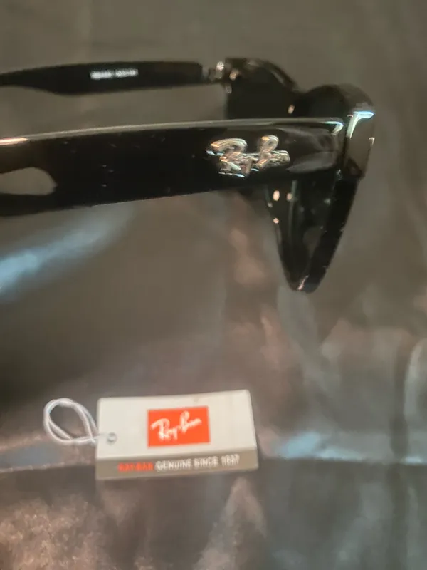 Ray-Ban Blaze Wayfarer Blue Mirror Shield Sunglasses RB4440 - Image 5