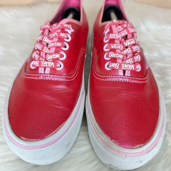 Vans X Barbie Stackform Sneaker Pink Women’s Size 9 - Image 5