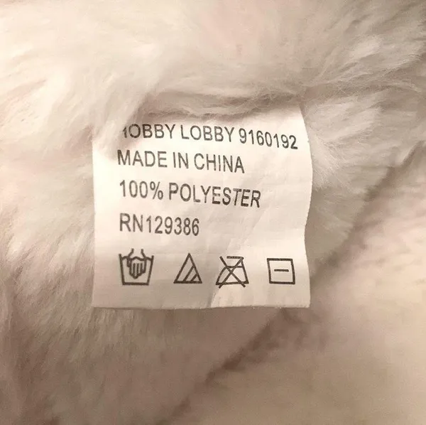 White Faux Fur Scarf Hobby Lobby - Image 3