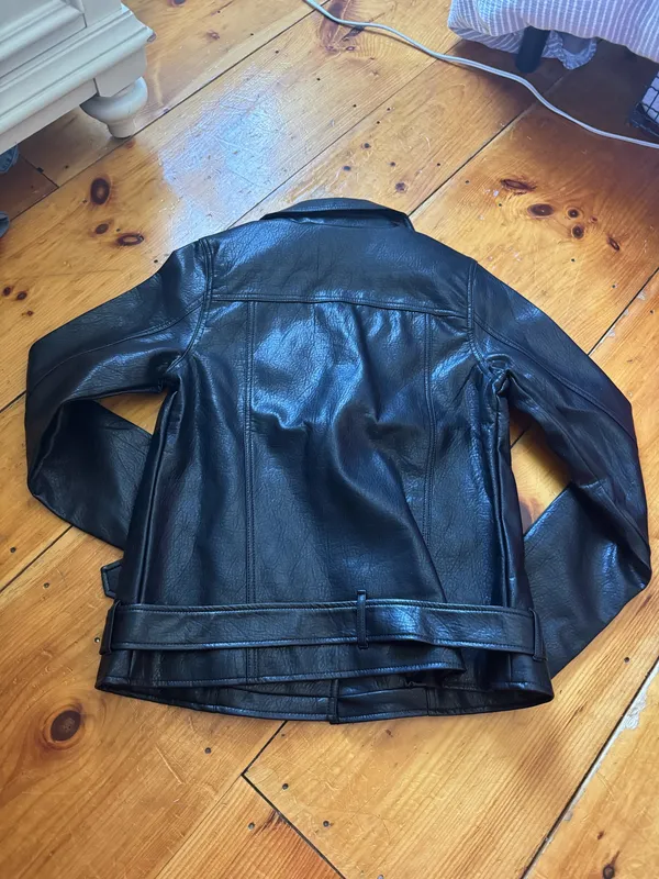 Old Navy Leather Jacket - Image 5