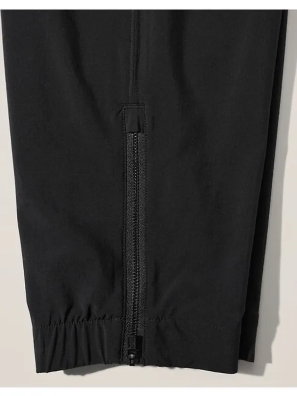 Athleta Brooklyn Heights Jogger Pants with Zippers Black Size 12 - Image 3