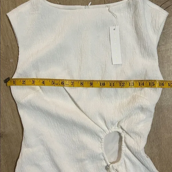 TRINA TURK Evelyn 2 Dress, White Lined, Size 2, NWT - Image 15