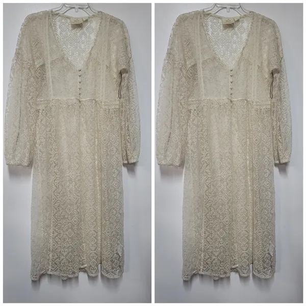 Anthropologie Maeve San-Michel Lace Duster - Image 6