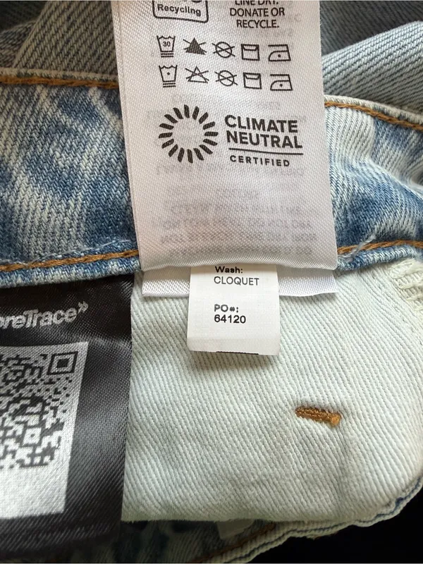 Reformation Cynthia High Rise Straight Jeans - Image 10