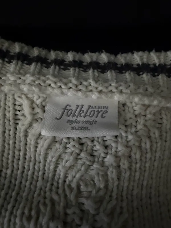 Folklore Taylor Swift Cardigan XL/2XL - Image 4