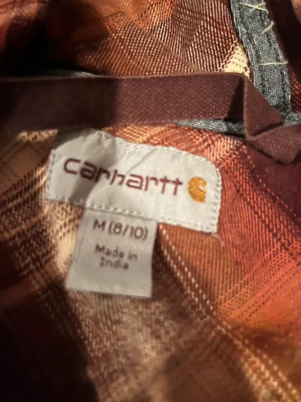 Carhartt Flannel With Hood - Image 2