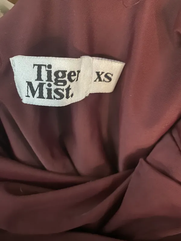 Tiger Mist Ruched Tie Back Dress - Image 3