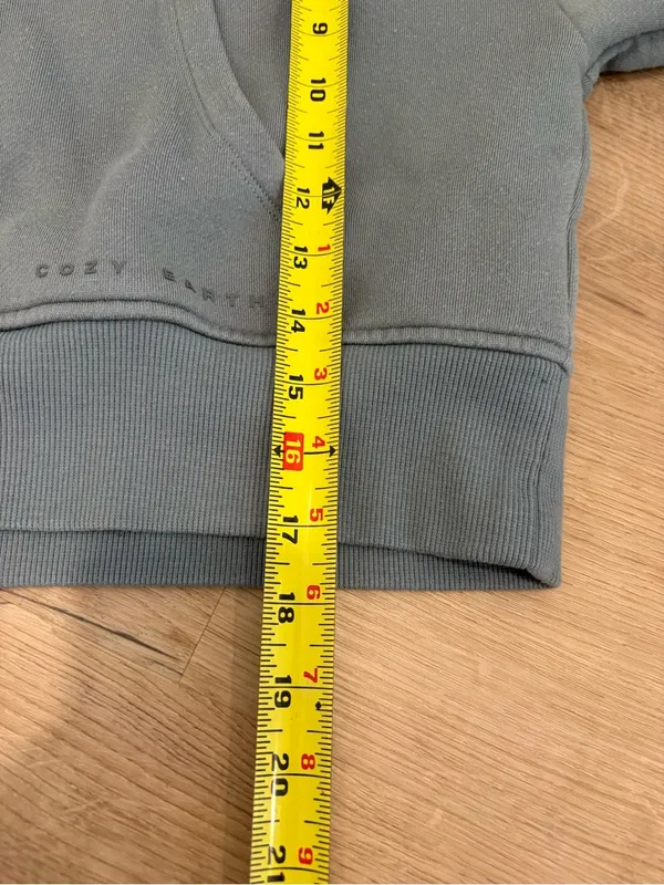 Cozy Earth hoodie Blue - Image 8