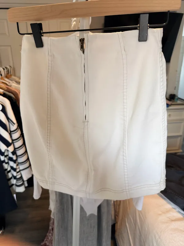White Free People Skirt - Image 2
