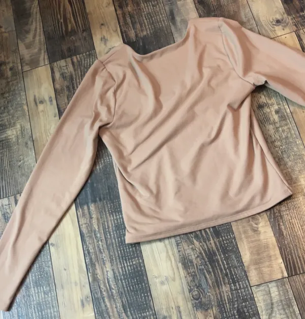 Abercrombie Long Sleeve Square Neck Top - Image 3
