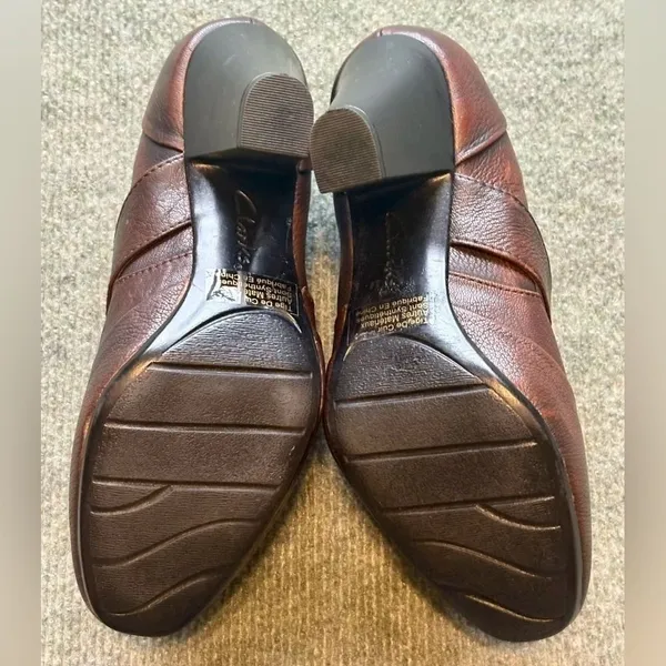 Clarks Brown Bendables Ruby Glam Ankle Booties - Image 11