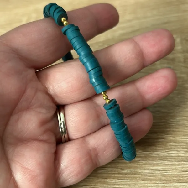 Stretch bracelet Blue - Image 2