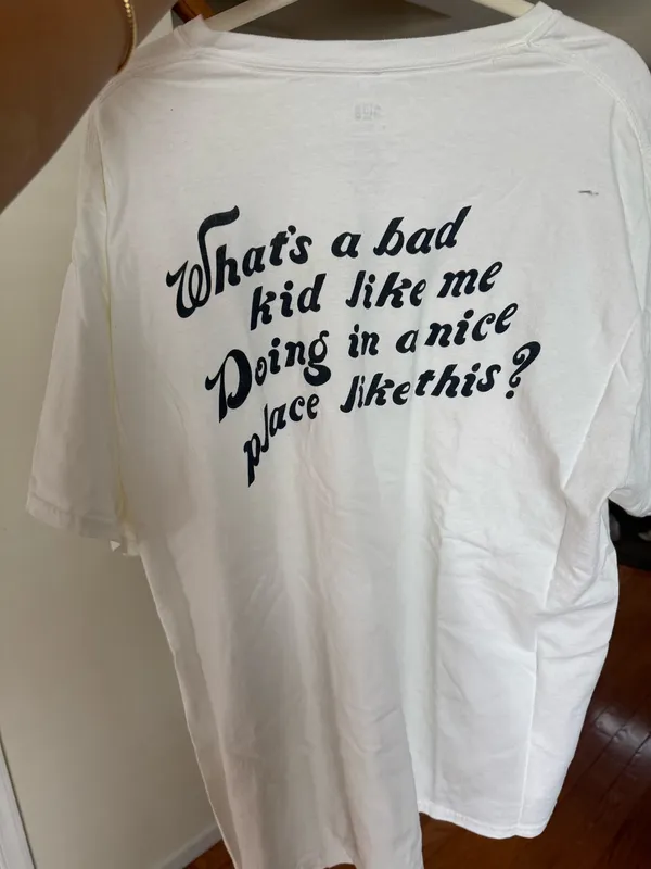 White Alab graphic tee Zumiez XL - Image 3
