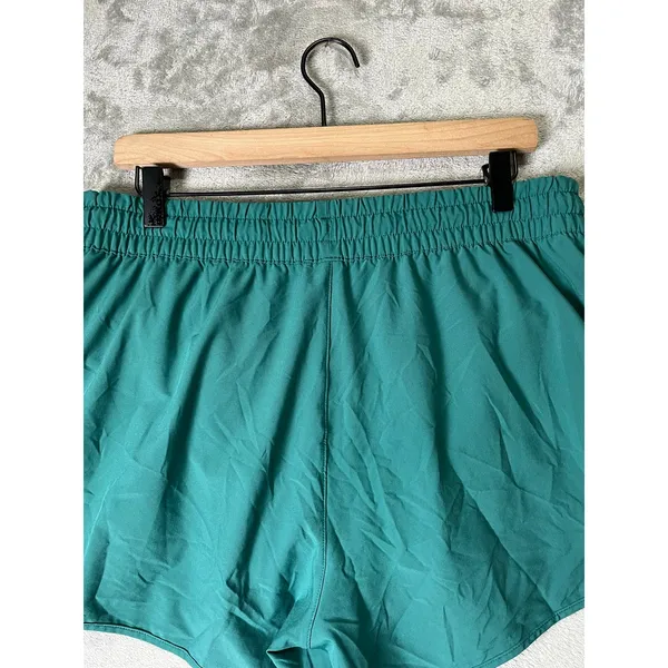 Vuori Clementine Short Green Athletic Running Shorts Elastic Drawstring XL - Image 4