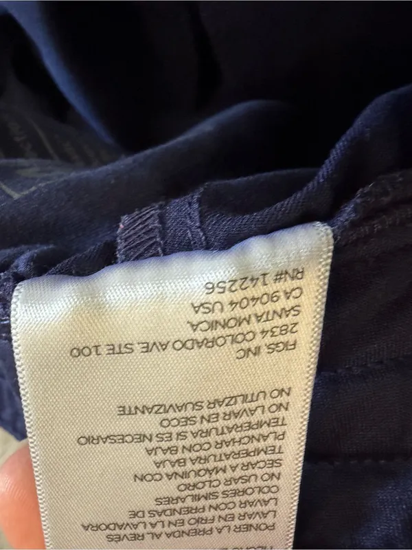FIGS joggers XS Navy Blue Technical Collection - Image 6