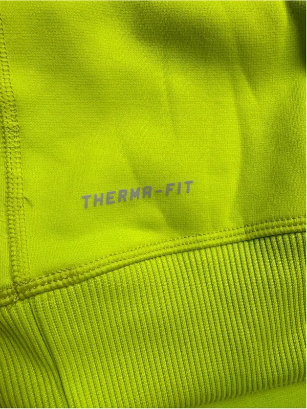 Nike Neon Green Therma-Fit Hoodie Size M (19” PTP) - Image 9