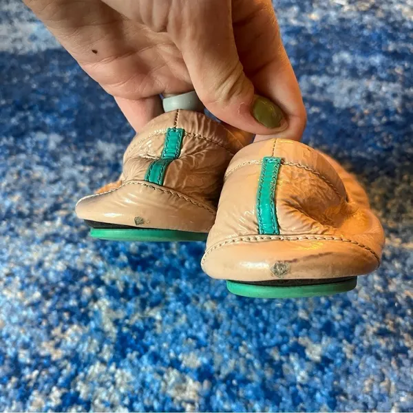 Tieks Biscotti Tan Patent Flats - Image 7