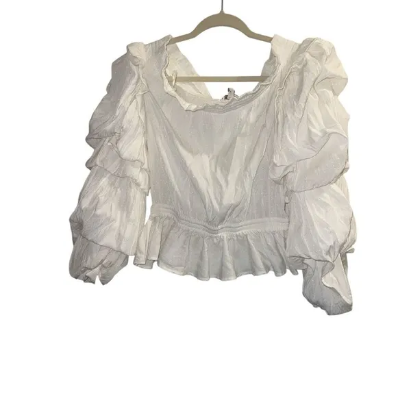 ✨Guess Celestine Off The Shoulder Sz Small Top✨ - Image 5