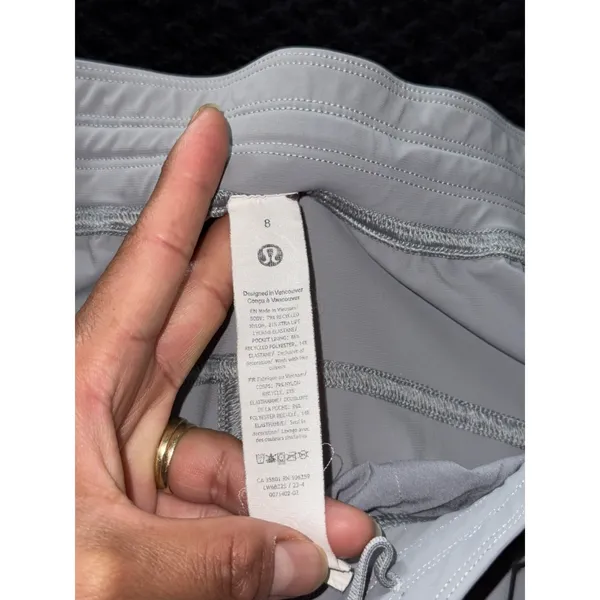Lululemon Women's Jogger Pants High Rise Adapt State Gray Size 8 - Image 5