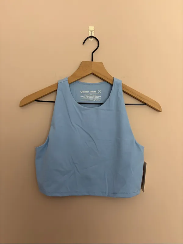 NWT Outdoor Voices 2-in-1 Superform Crop Top Small - Image 2