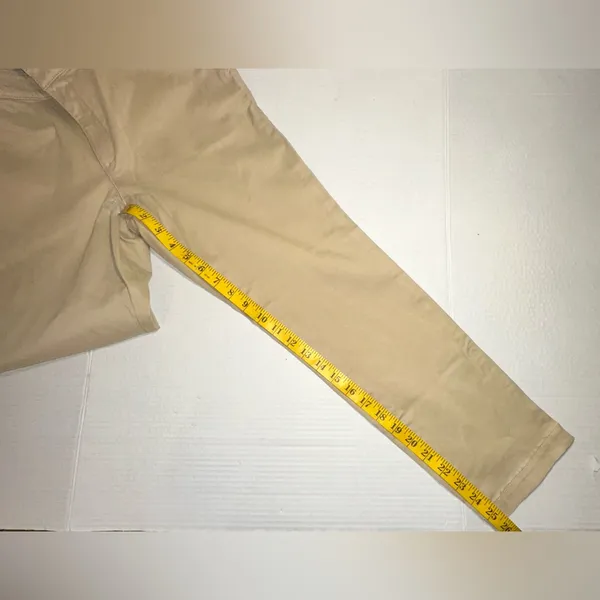 Banana Republic Pants Women Size 8S Skinny Khaki Ankle Mid-Rise Tan Workwear NWT - Image 5