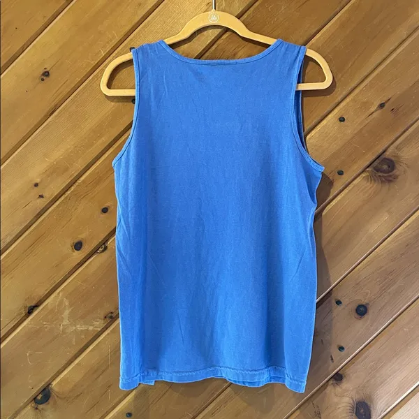 “Avalon” NJ comfort colors blue & white tank top NWT - Image 4