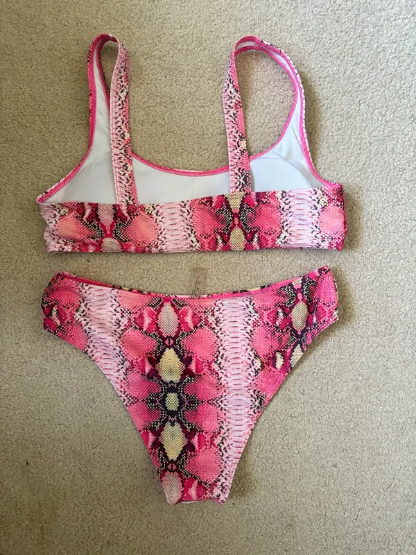 High waist bikini Pink Size L - Image 3