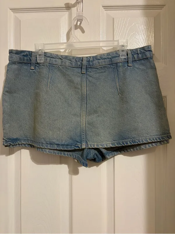 We the Free People Galivanting denim skort 33 - Image 4